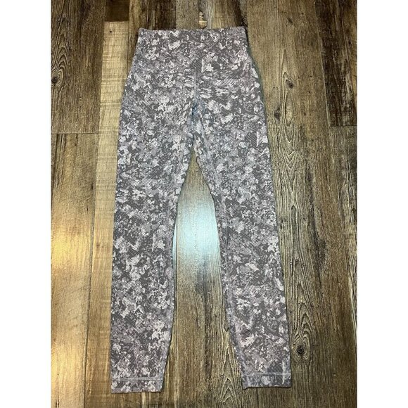 Lululemon Align High-Rise Pant 25" Hideaway Camo Lunar Rock Multi Size 4 - Picture 3 of 7